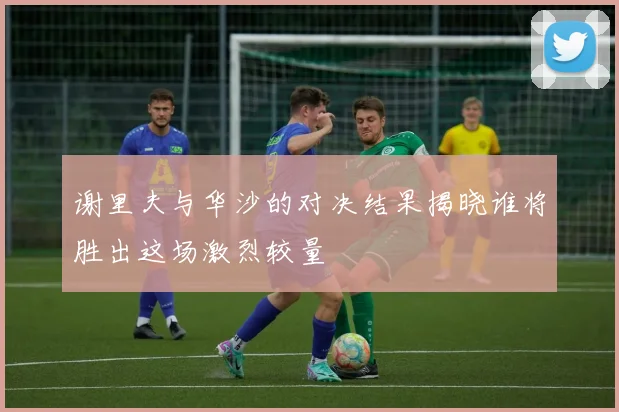 谢里夫与华沙的对决结果揭晓谁将胜出这场激烈较量